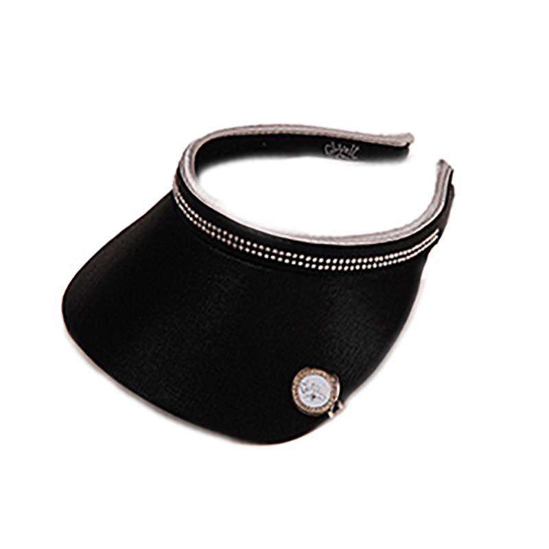 Clip On Rhinestone Golf Sun Visor by GloveIt — SetarTrading Hats