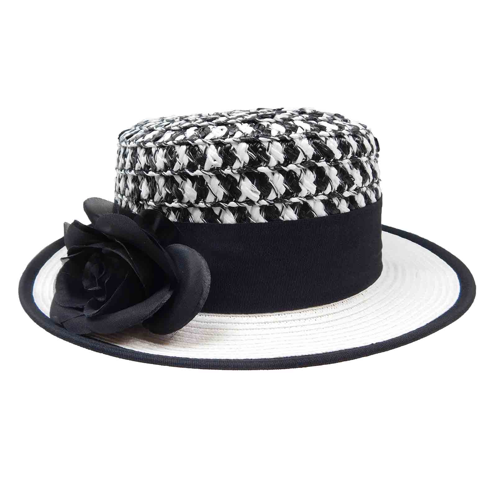 Small Brim Two Tone Women