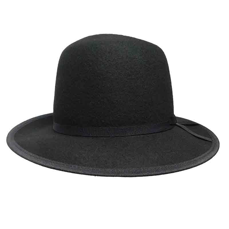 Unisex Wool Felt Hat with Grosgrain Ribbon - JSA Hats  display picture 1