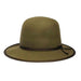 Unisex Wool Felt Hat with Grosgrain Ribbon - JSA Hats Bowler Hat Jeanne Simmons    